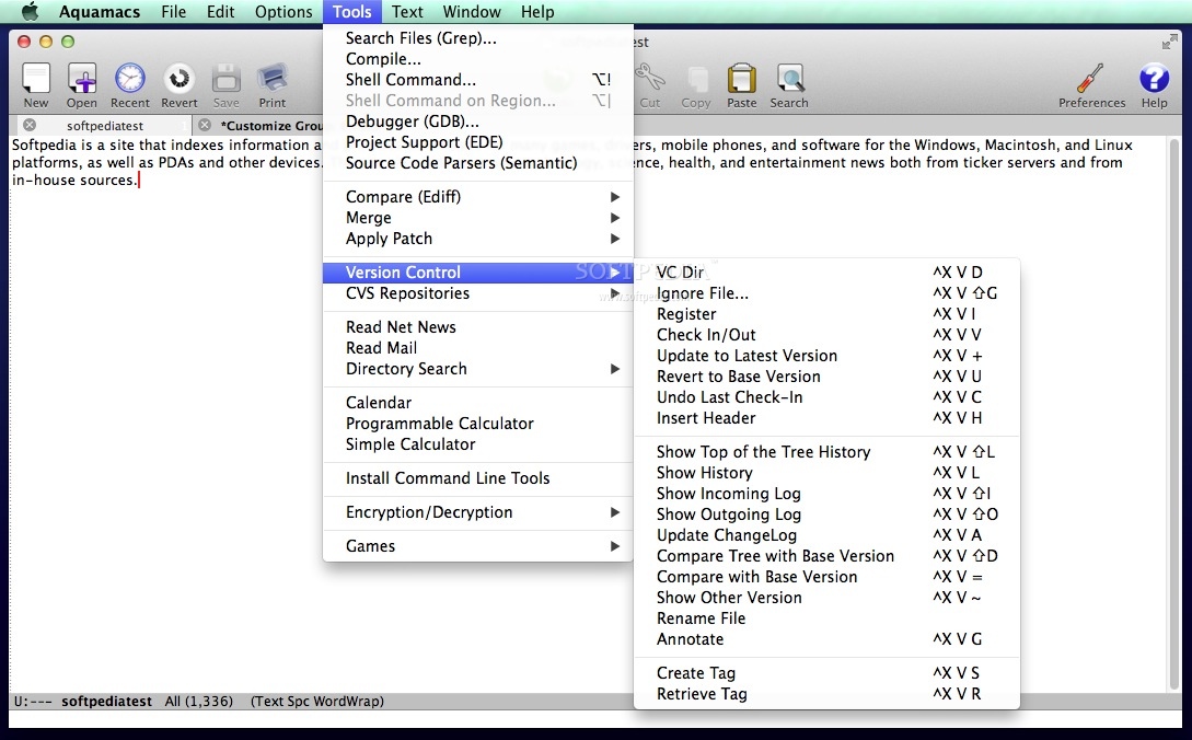 emacs download mac