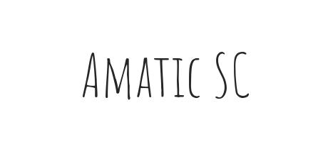 Download Font Amatic Sc Mac